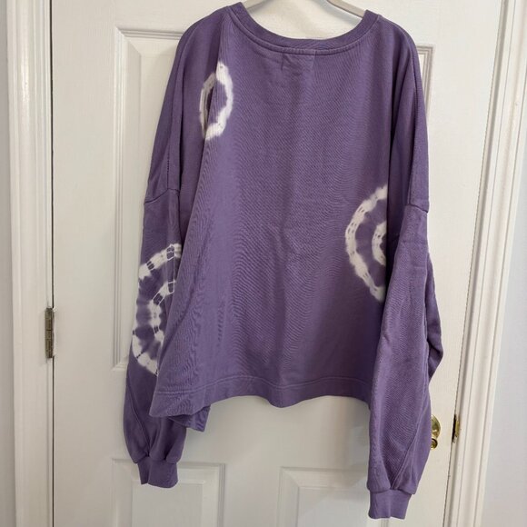 Walt Disney World Mickey Mouse Purple Tie Dye Sweatshirt - Picture 2 of 4